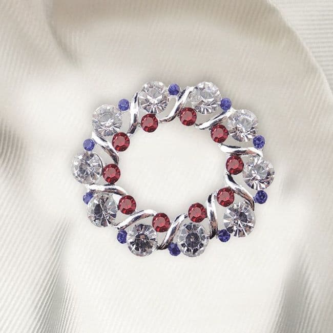 Equetech Patriot Ribbon Stock Pin
