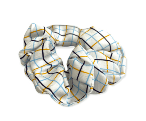 Equetech PC Check Hair Scrunchie