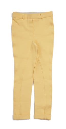 Harry Hall Junior Chester Jodhpurs & Breeches with Sticky Bum Seat in Canary