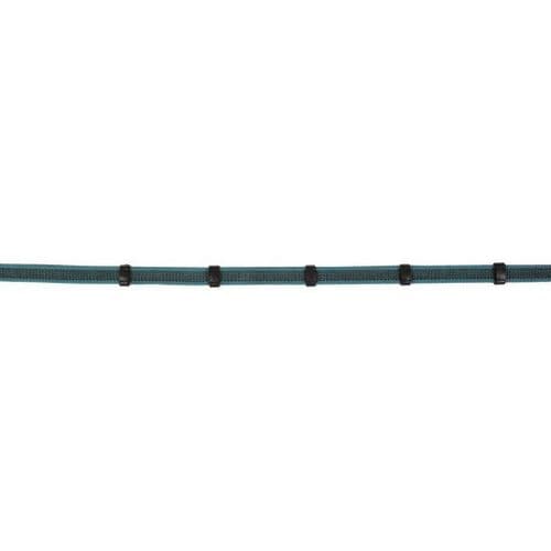 HKM Black/Turquoise Web Reins (Shetland Size)