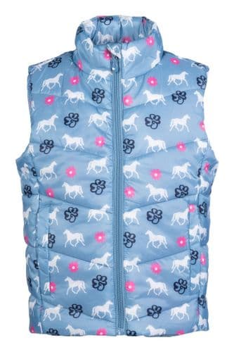 HKM Bria Flower Riding Vest Gilet
