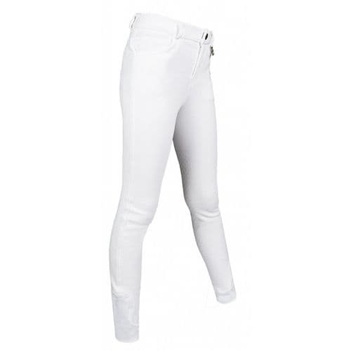 HKM Children's Riding Breeches in White