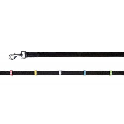 HKM Web Reins with Coloured Loops and Snap Clips (Shetland Size)