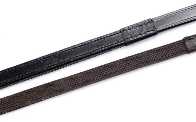 Hy Equestrian Half Rubber Show Reins (Pony 1/2