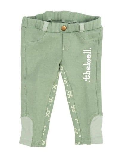 Hy Equestrian Thelwell Mini Tots Jodhpurs in Pastel Green