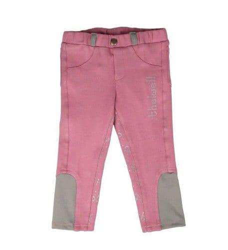 Hy Equestrian Thelwell Mini Tots Jodhpurs in Pastel Pink