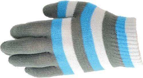Hy5 Striped Junior Magic Gloves - Blue Stripe