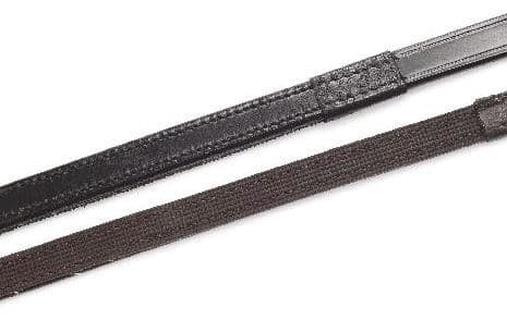 HyClass Half Rubber Show Reins in Black