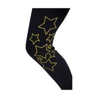 HyPERFORMANCE Stella Children's Riding TIghts in Navy/Yellow