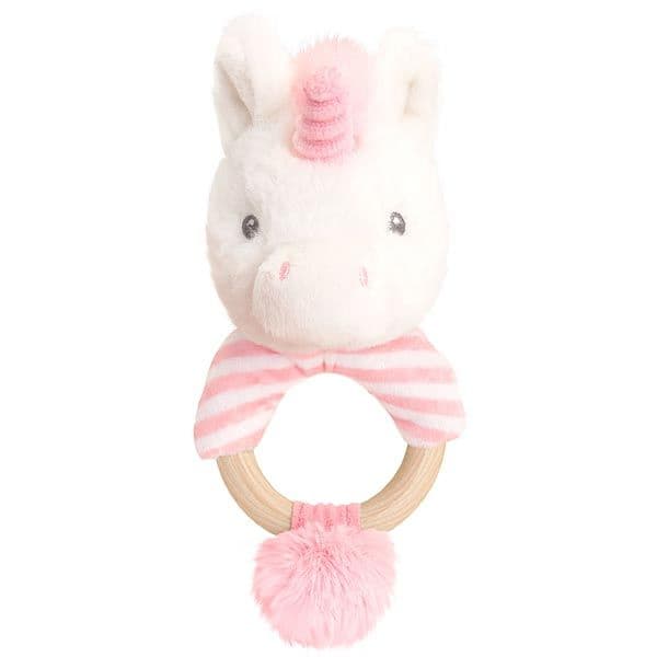 KeelEco Baby Unicorn Ring Rattle