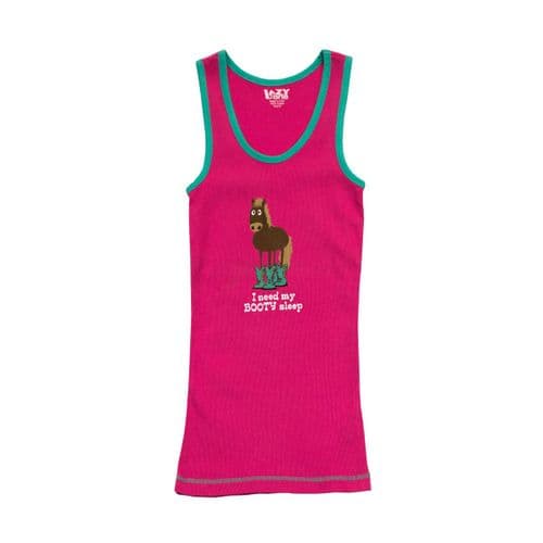 LazyOne Booty Sleep Bedtime PJ Tank Top (Maids/Adult)