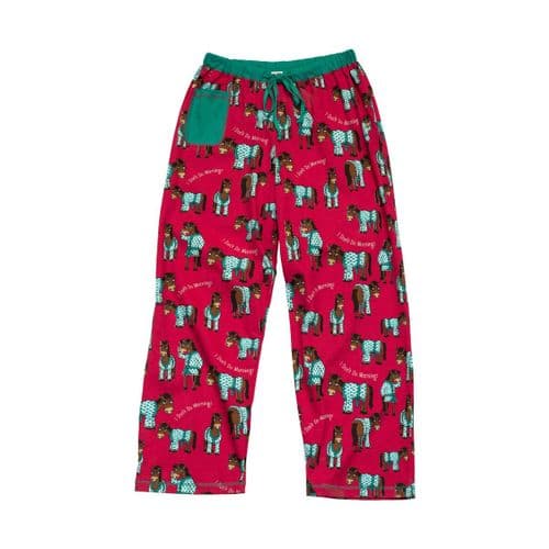LazyOne Don't Do Mornings PJ Trousers (Maids/Adult)