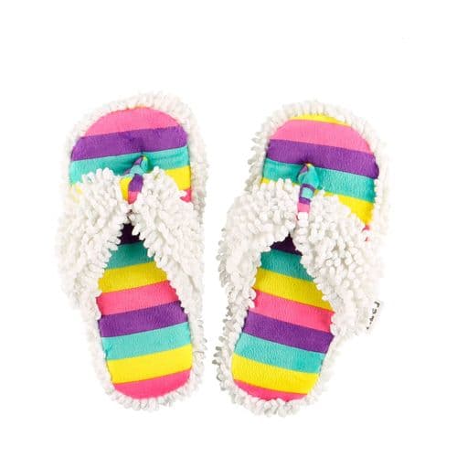 LazyOne Multicoloured Spa Slippers (Small/Medium)