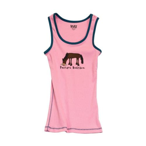 LazyOne Pasture Bedtime PJ Tank Top (Small Maids/Adult)