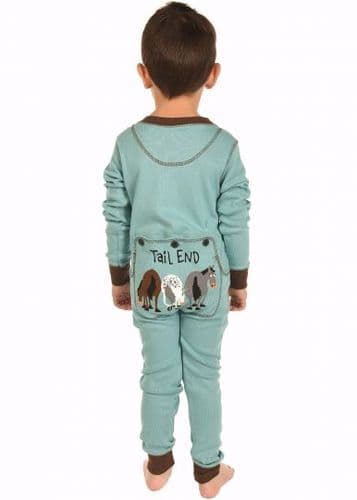 LazyOne Unisex 'Tail End' Flapjack Onesie (4yrs)