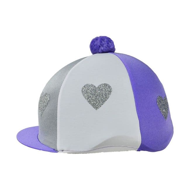 Little Rider Love Heart Glitter Hat Cover