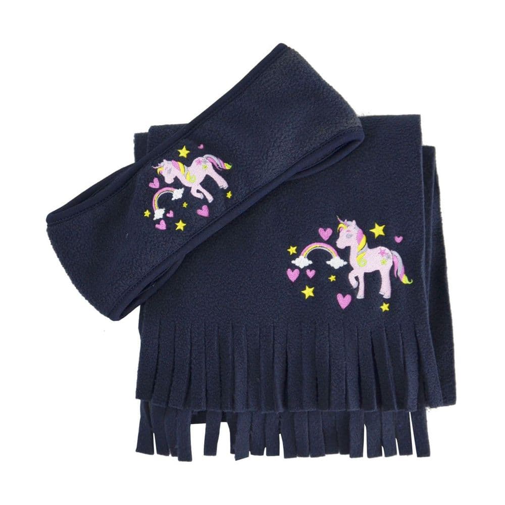 Little Unicorn Head Band & Scarf Set by Little Rider