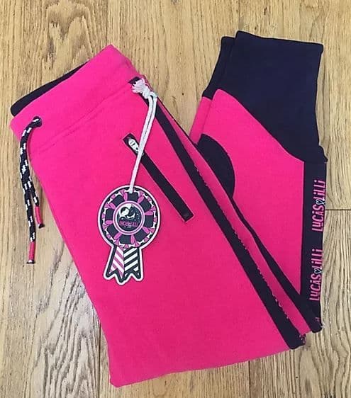 Lucas & Lilli Totpur Jodhpurs in Pink/Navy 7-8yrs