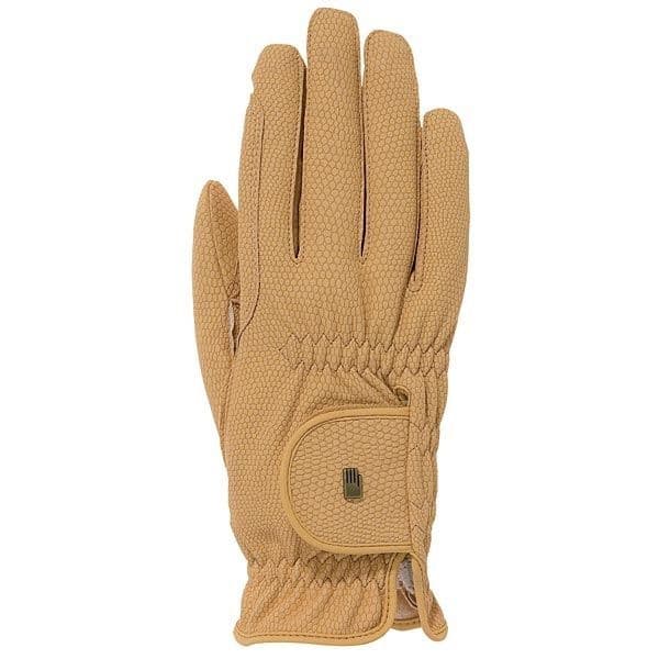 Roeckl Grip Gloves with Touchscreen compatibility in Chamois