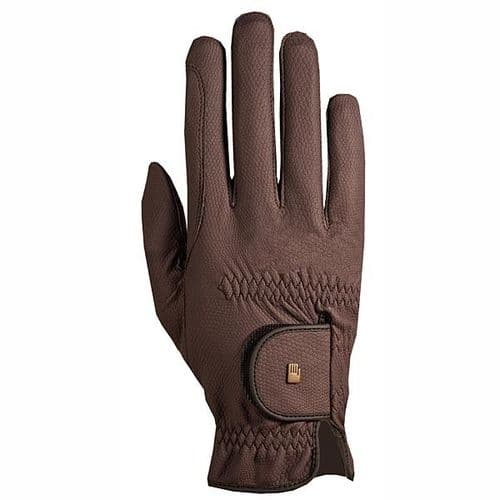 Roeckl Grip Gloves with Touchscreen compatibility in Mocha