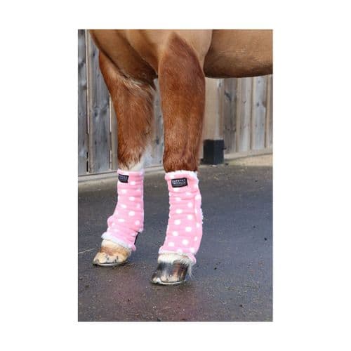 Supreme Products Dotty Fleece Boots (set of 4)