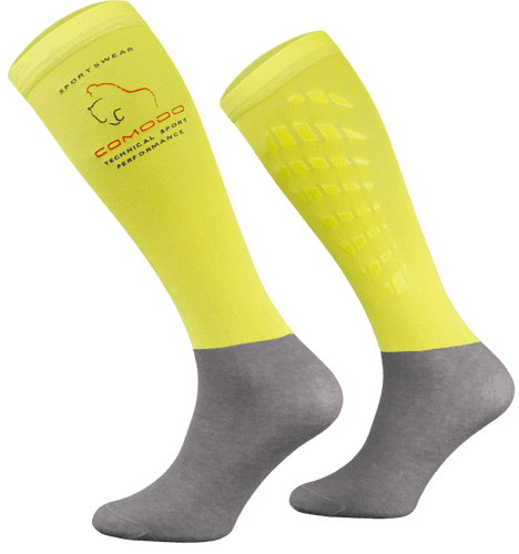 Technical Riding Socks in Neon Yellow (1 pair)