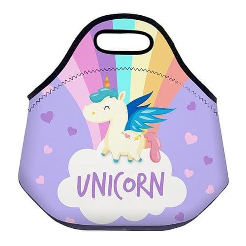 Unicorn Neoprene Lunch Bag