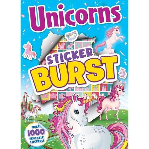 Unicorns Sticker Burst Book