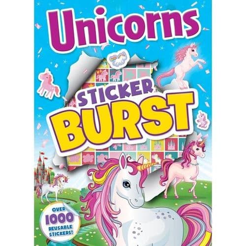 Unicorns Sticker Burst Book
