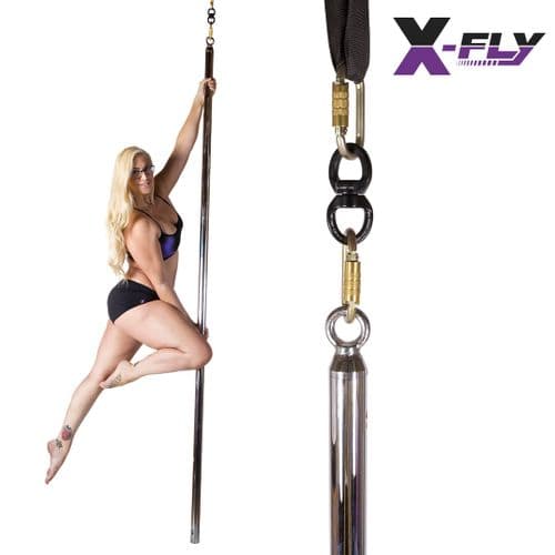 X-Pole X-Fly Chrome 45mm