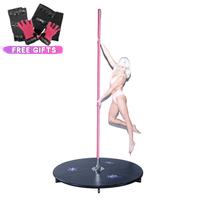 X-Pole X-Stage Lite (NST04LT)  Powder Coat Pink 45mm