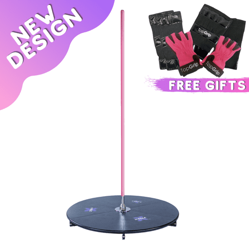 X-Pole X-Stage Lite (NST04LT) Powder Coat Pink 45mm