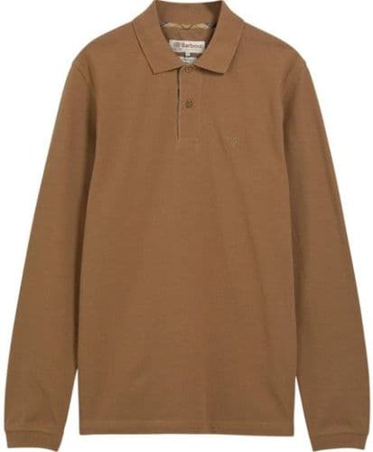 Barbour Long Sleeved Polo (Sand)
