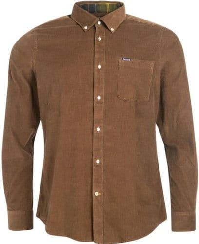 Barbour Ramsey Tailored Fit Cord Shirt (Sand)