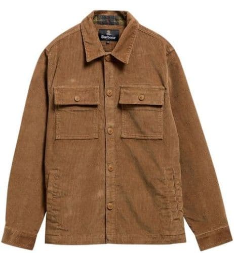 Barbour Tartan Trim Cord Overshirt