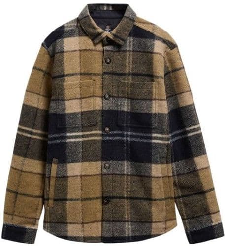 Barbour Woodlane Brushed Check Overshirt