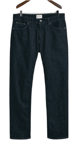 GANT Regular Fit Jeans (Dark Blue)