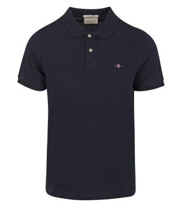 GANT Regular Fit Polo Shirt (Evening Blue)