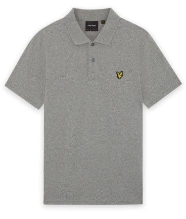 Lyle And Scott Cotton Jersey Polo (Grey)