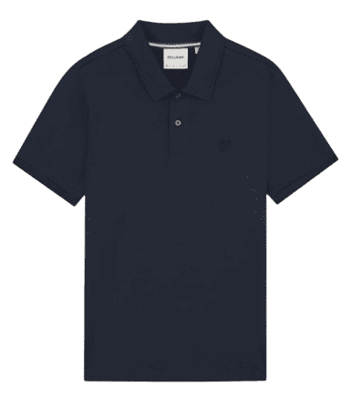 Lyle And Scott Pintuck Cuff Polo (Navy)
