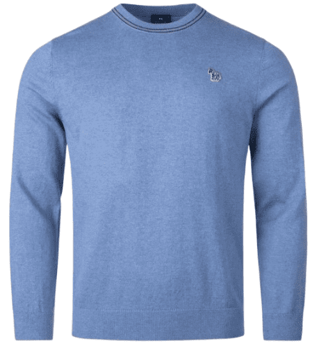 PS By Paul Smith Zebra Logo Jumper (Blue)
