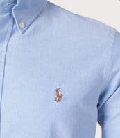 Ralph Lauren Custom Fit Oxford Shirt (Blue)