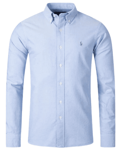 Ralph Lauren Custom Fit Oxford Shirt (Blue)