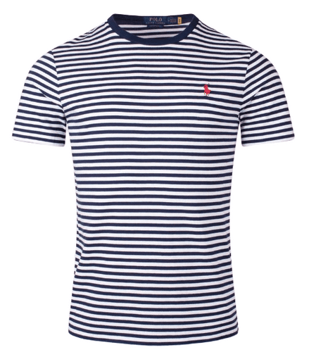 Ralph Lauren Custom Slim Fit Striped T-Shirt