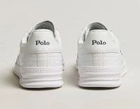 Ralph Lauren Heritage Aera Grained Leather Trainers