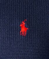 Ralph Lauren Mesh-Knit Cotton Quarter Zip Jumper