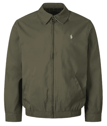 Ralph Lauren Twill Bi-Swing Lined Windbreaker
