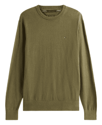Tommy Hilfiger Crew Neck Jumper With Cashmere (MT1)