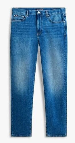 Tommy Hilfiger "Denton" Whiskered Slim Straight Jeans