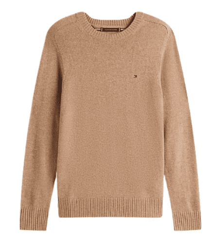 Tommy Hilfiger Pure Lambswool Crew Neck Jumper (RFG)